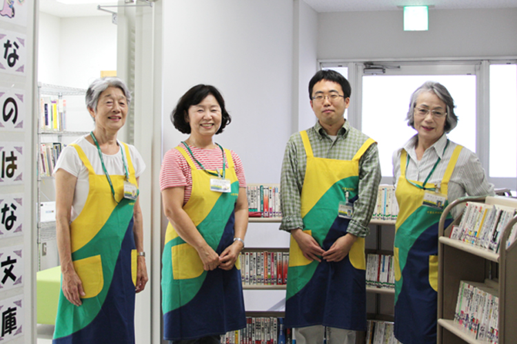 写真:ボランティア活動員の皆さん